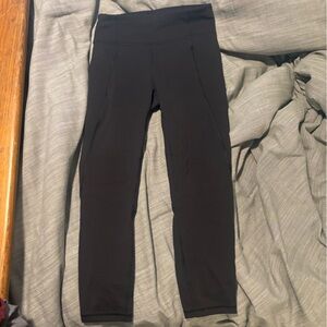 Black High-Waisted Leggings